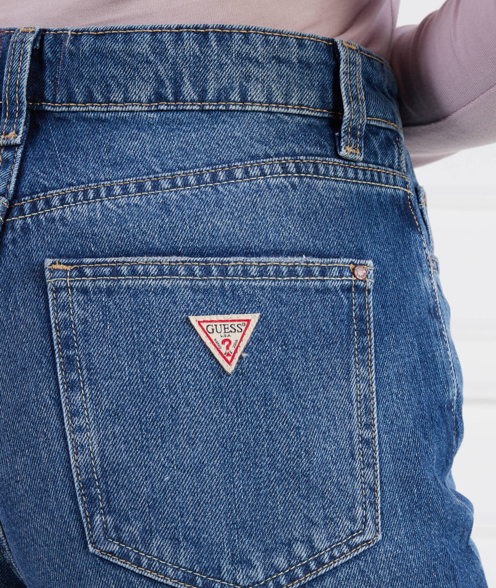 Джинсы 80S GUESS - голубой(W2BA33 D4T98)