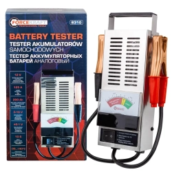 Тестер аккумуляторных батарей аналоговый (6V-12V, 100А) FORCEKRAFT FK-8310
