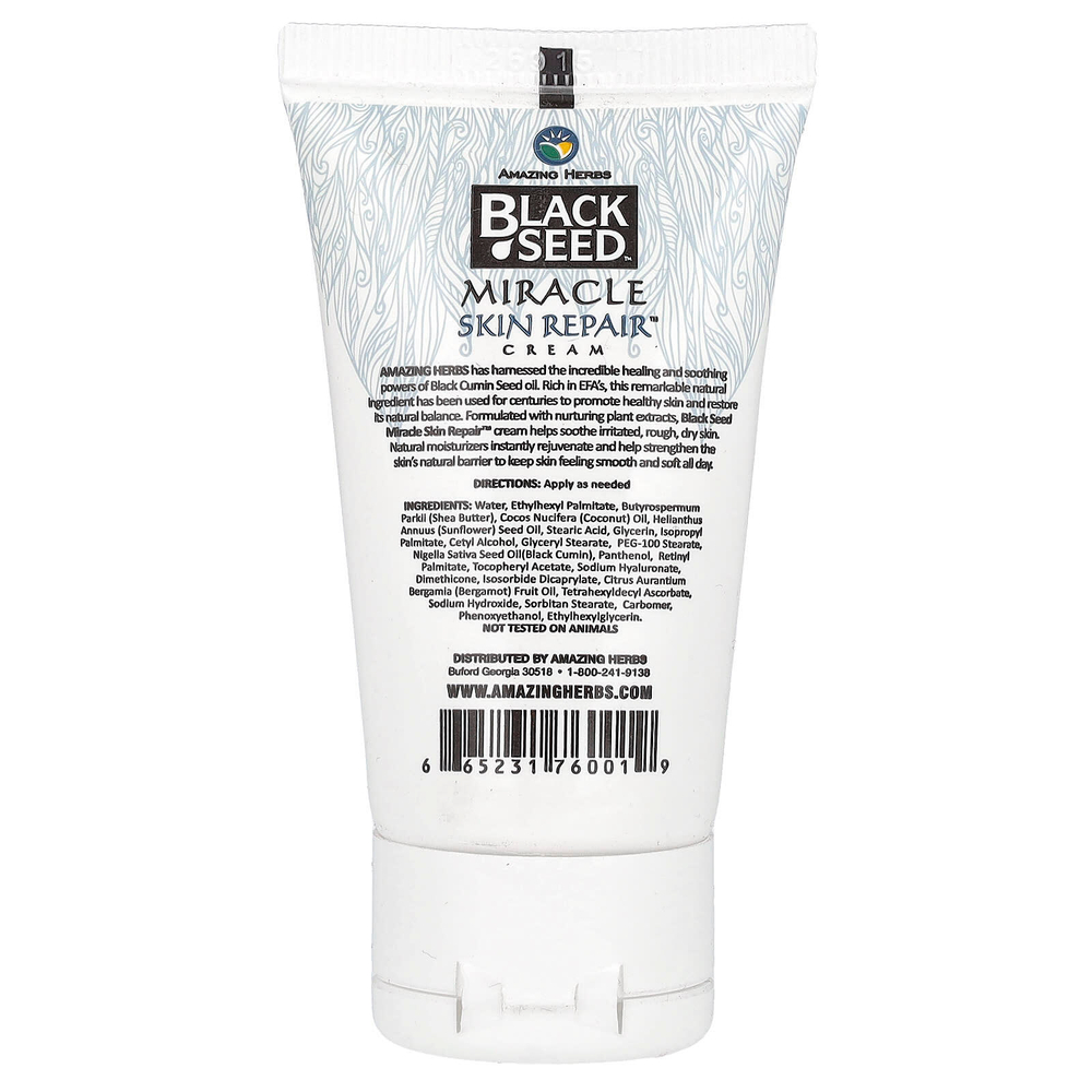 Amazing Herbs, Black Seed, чудо-крем для восстановления кожи, 30 мл (1 жидк. унц.)