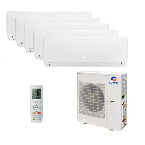 Мульти сплит-система Gree на 5 комнат (25+25+25+25+25 кв.м.) Pular