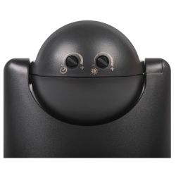 Датчик движения ЭРА MD 03 настенный инфракрасный 1200 Вт угол 180° IP44 черный | Датчики движения