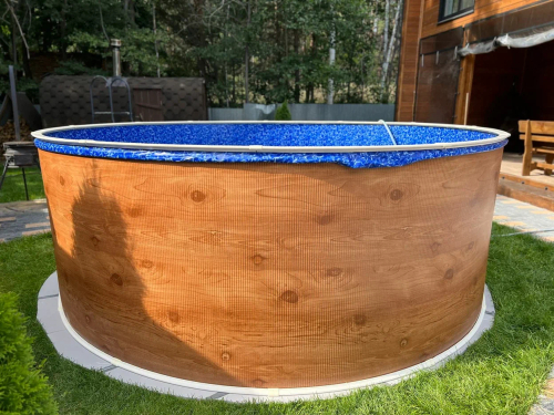 Бассейна для дачи каркасный круглый д. 4,5 м