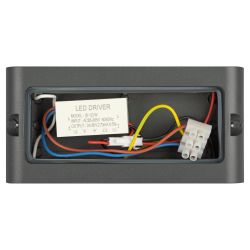 Светильник накладной светодиодный ЭРА WL41 GR 10Вт 3500К IP54 серый для интерьера и фасадов зданий | Фасадная декоративная подсветка