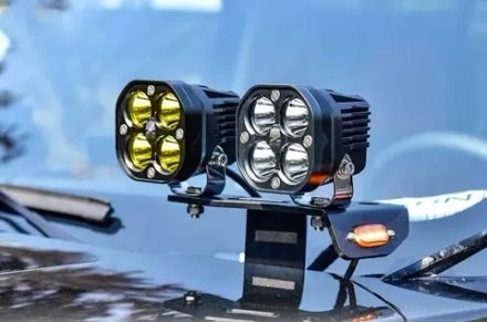 Кронштейн для доп. фар на A-pillar для Haval H9 2024 Хавал Хавейл дополнительные фары крпление