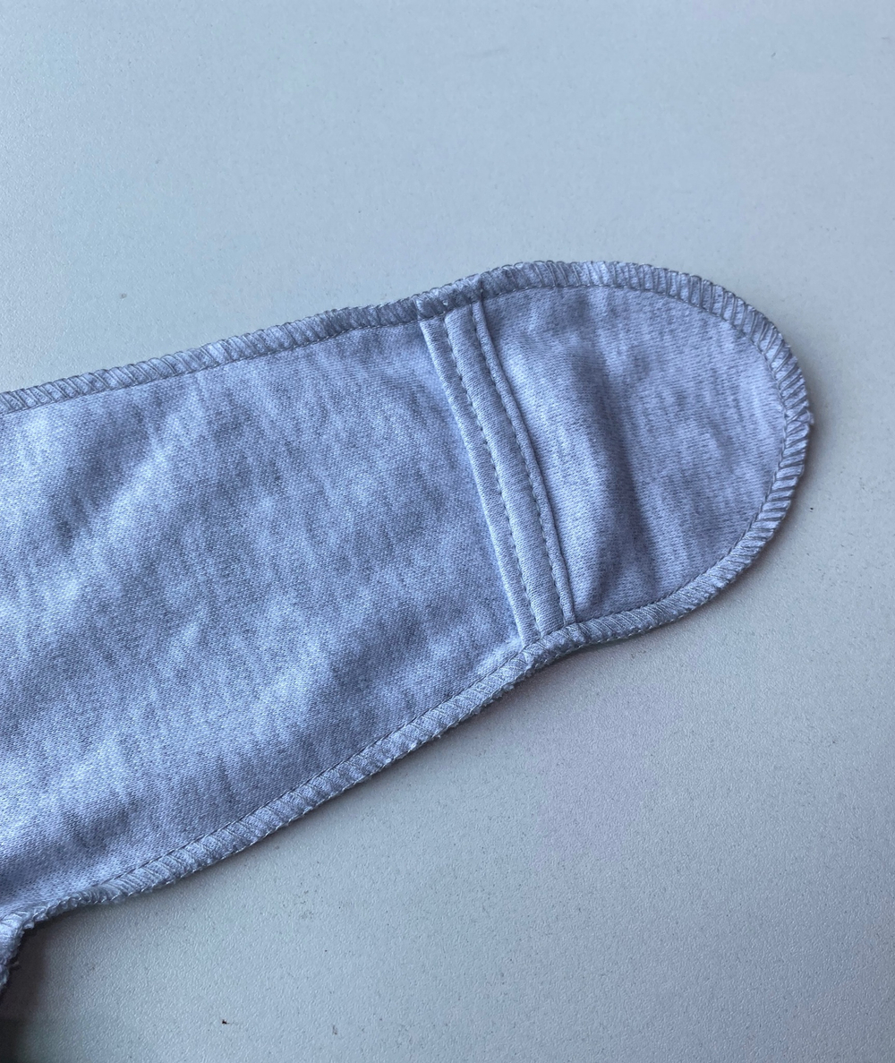 Распашонка на кнопках с запахом ШН с царапками 5469 (Цвет: тёмно-синий, Размер: 56)