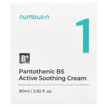 Numbuzin, Активный успокаивающий крем с пантотеном B5 № 1, 80 мл (2,82 жидк. унц.)