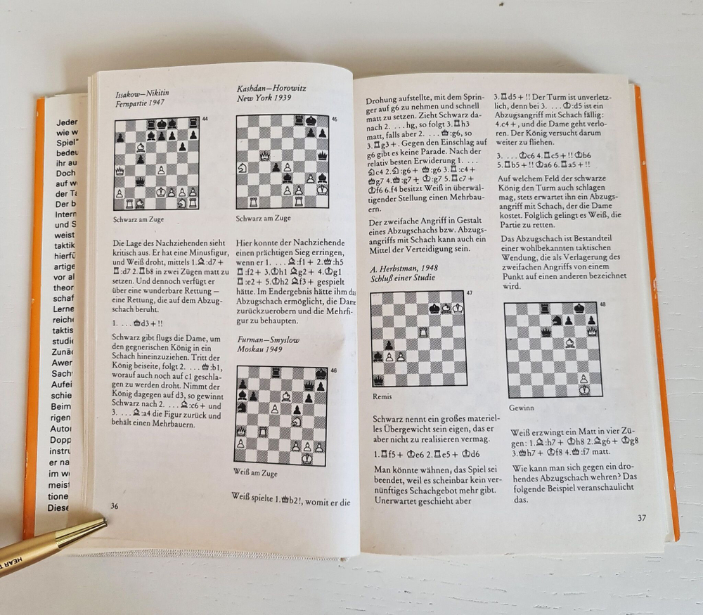 "Schachtaktik fur Fortgeschrittene". Juri Awerbach. Berlin. 1983