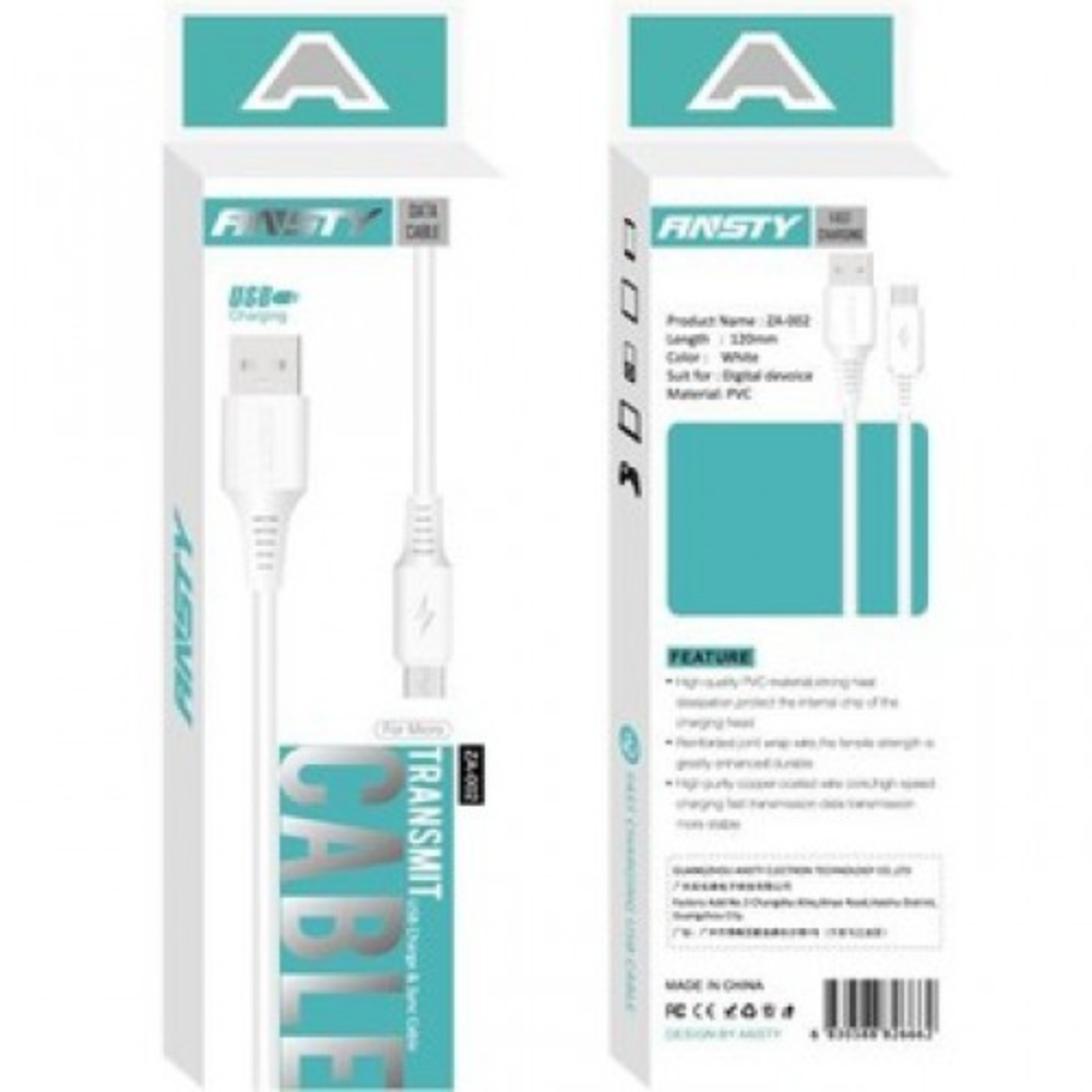 USB шнур ANSTY Micro ZT-002