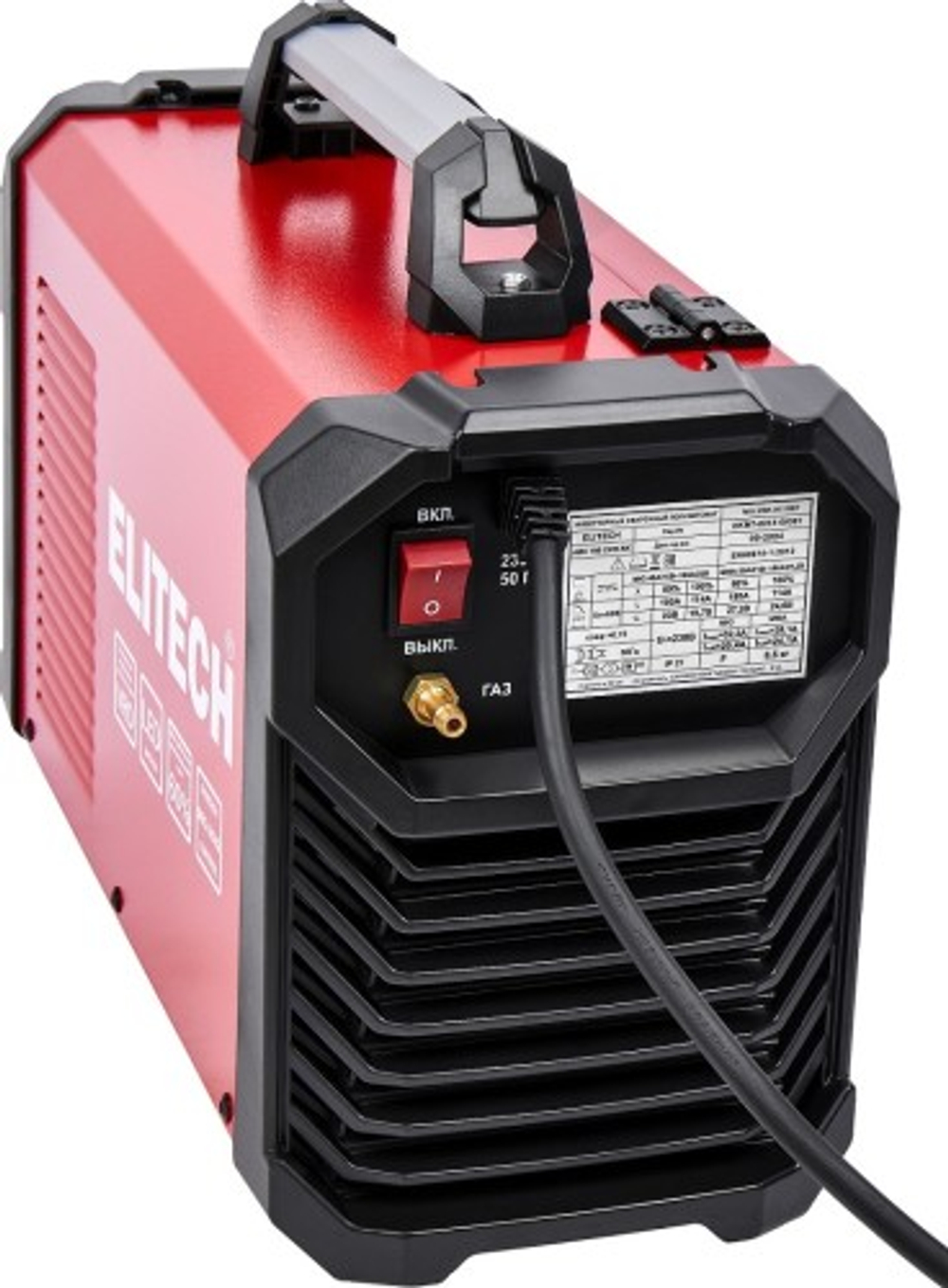 Сварочный полуавтомат ELITECH АИС 180 СИН ЖК 204749