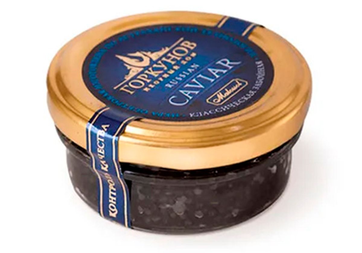 Икра черная осетровая "Горкунов", 50г