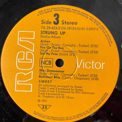 Винтажная виниловая пластинка LP Sweet Strung Up (Швеция 1975) Fox On The Run