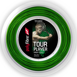 Теннисные струны Polyfibre Tour Player Green Touch (200 m) - зеленый