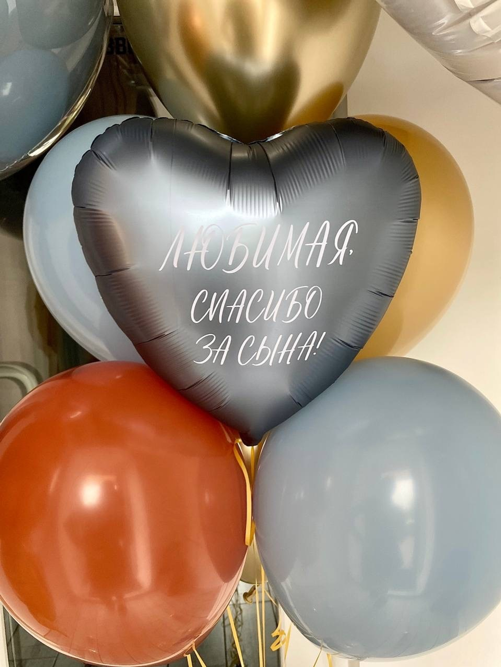 Воздушные шары на выписку из роддома №1107