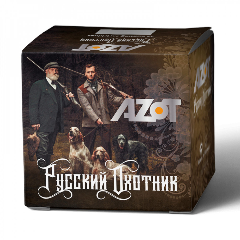 Патрон АЗОТ дробовой Русский Охотник 12/70, 32 г. №3 (25/250)
