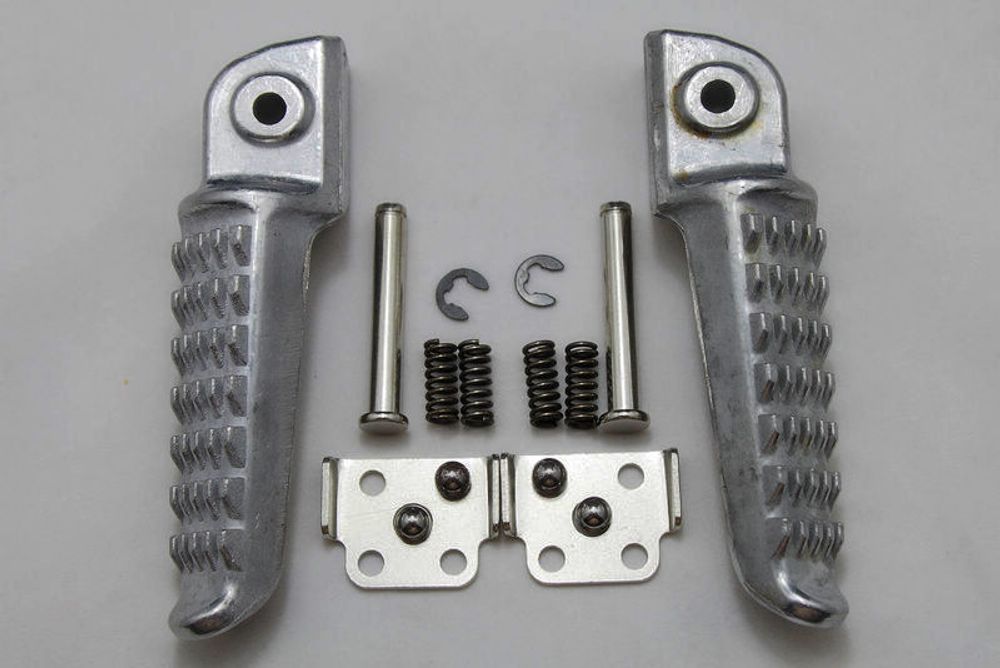 Подножки задние для мотоциклов Kawasaki ZX-6R, ZX-10R, Z800, Z750, Z1000, KLE650, ER-6n/f