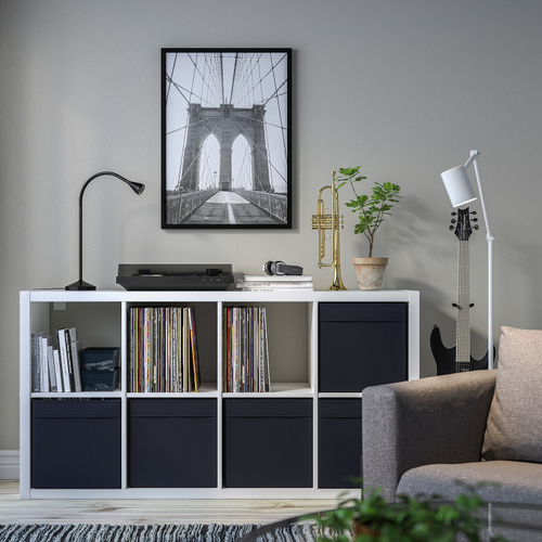 Коробка IKEA DRONA (ДРЁНА), Черный, 33х38х33 см