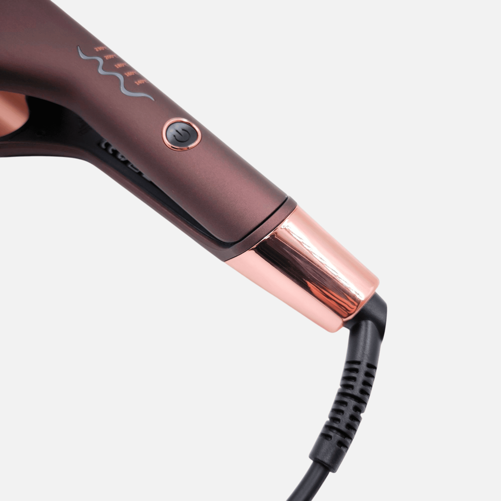 Двойная плойка-волна 25 мм RIFF Chocolate Щ1148 керамика-турмалин 140-230ºC