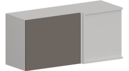 Кухня Модуль ШВУГ 1009 Графит / Грей Софт