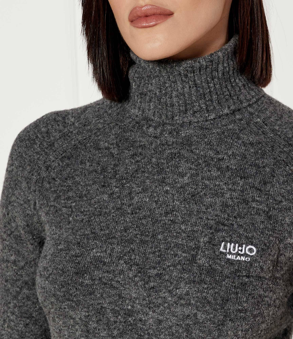 Гольф Liu Jo - серый(WF4363 MA49P)