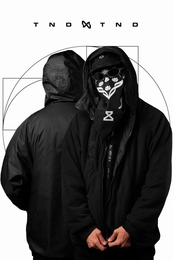 Куртка Cэнсэй черная - фото 6