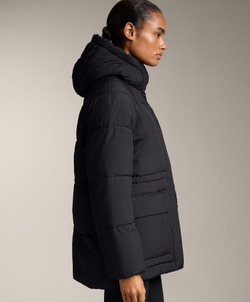 Oysho Водоотталкивающая утепленная куртка Primaloft®, черный