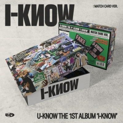 Альбом U-KNOW - I-KNOW 1st Album MATCH CARD Version
