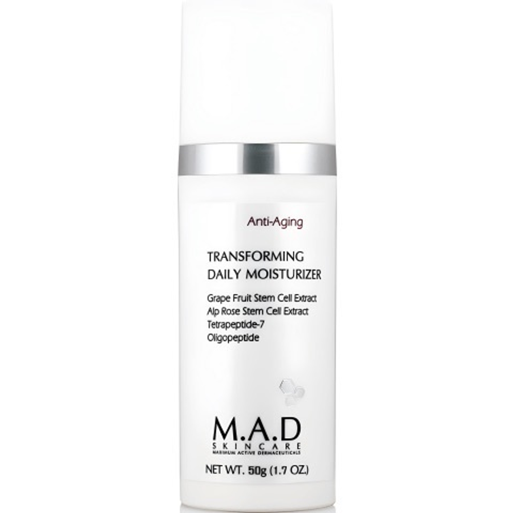 M.A.D. Skincare Увлажняющий дневной крем предупреждающий старение кожи | Transforming Daily Moisturizer