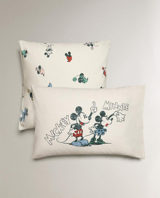 ZARA HOME ДЕТСКАЯ НАВОЛОЧКА МИККИ И МИННИ DISNEY©, РАЗНОЦВЕТНЫЙ