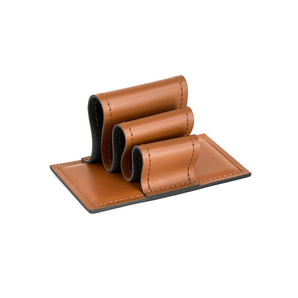 Визитница из двухслойной кожи Cuoietto с металлической вставкой 155*85*80 (CHBCMet155-85-80) 11