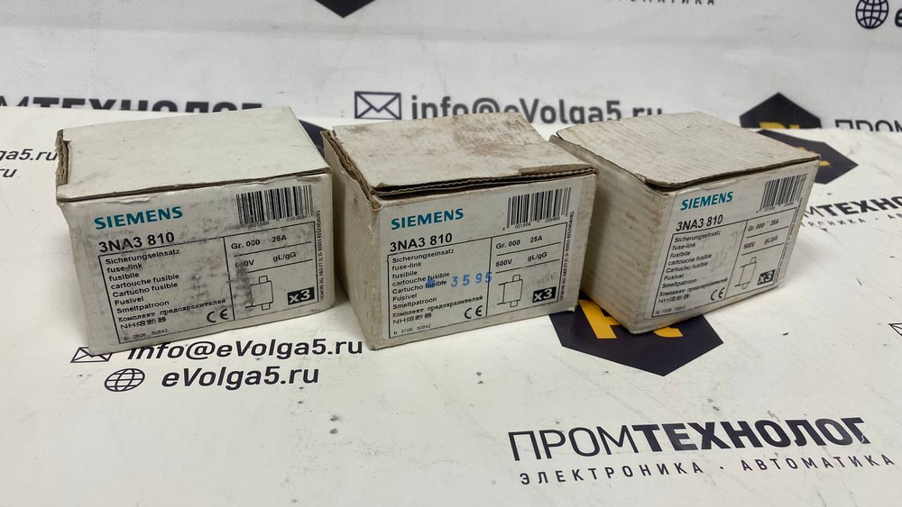 Siemens 3NA3 810 хранение