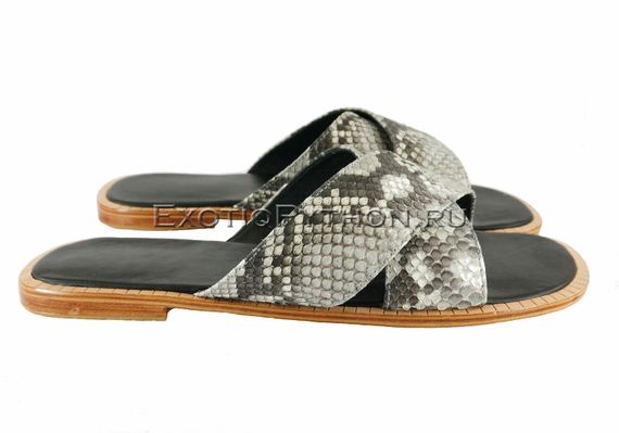 Сандалии из кожи питона SH-97