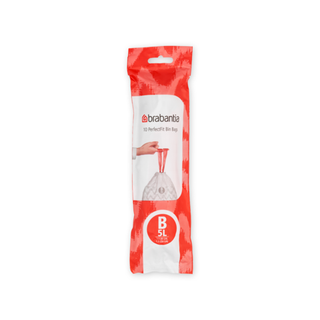 Мешки для мусора PerfectFit (5 л), 10 шт. (код B), в рулоне