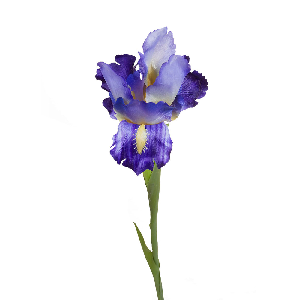 Искусственный цветок Ирис синий 70см Garda Decor 9F27020-1382
