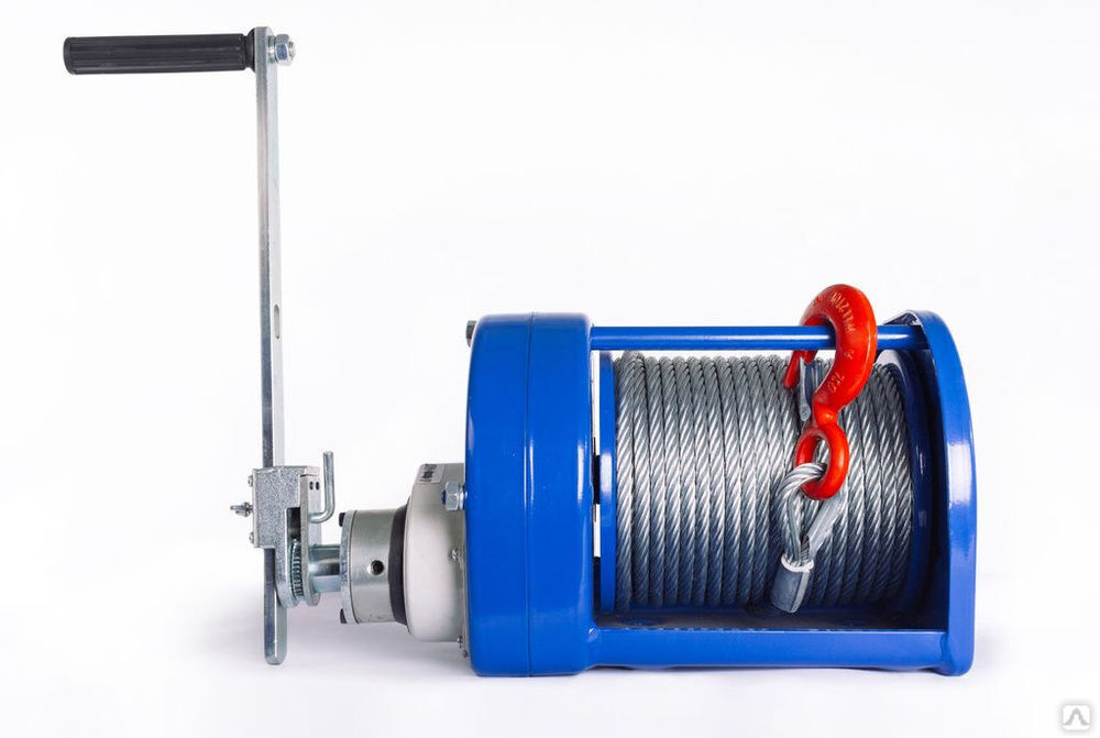 Лебедка ручная TOR ЛТ-2 (JHW) г/п 2,0 т Длина троса 40 м