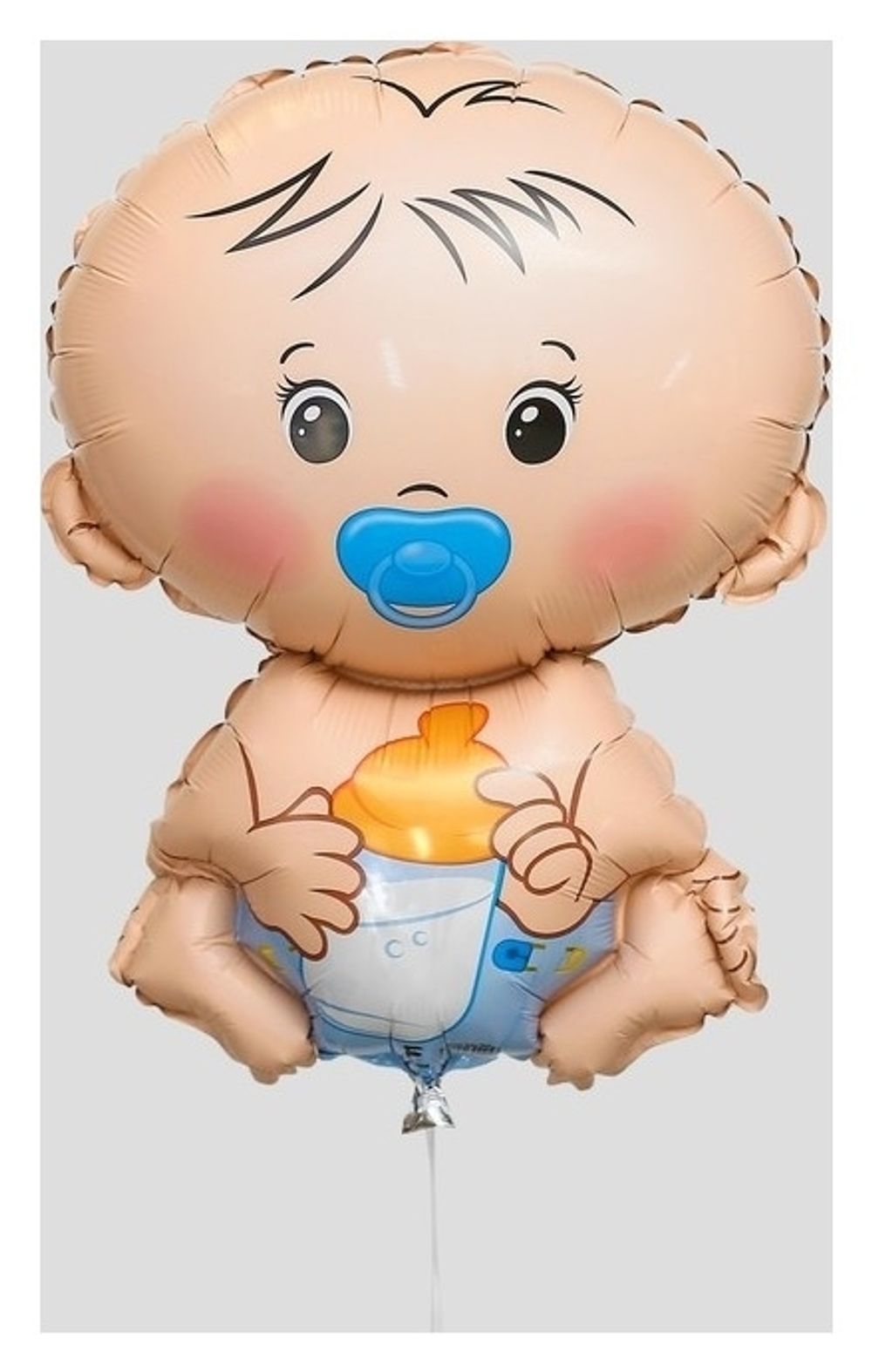 F Шар фигура Малыш Голубой 26"/66 см (БГ-23)  Изображение2