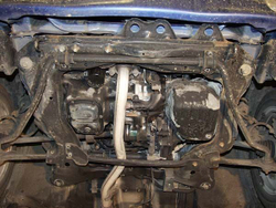Защита картера и КПП Sheriff для Daihatsu Sirion I (M100) 1998-2004 арт.31.0986