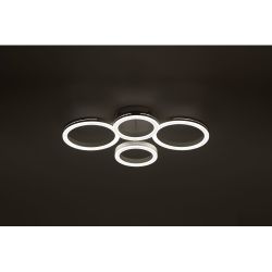 Светильник потолочный светодиодный Rivoli Juniper 6187-702 LED 75 Вт 3000-6000К белый с пультом | Rivoli