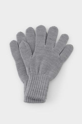 перчатки  для девочки К 125/25/св.серый меланж
