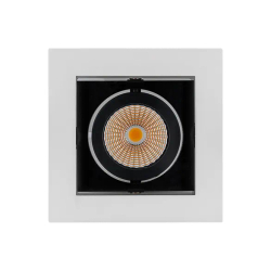 Светильник CL-KARDAN-S102x102-9W Warm (WH-BK, 38 deg) (Arlight, IP20 Металл, 3 года) 024126