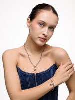 Браслет "Ice Heart" Bicolor