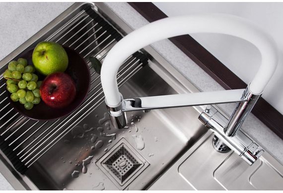 Ролл-мат для мойки нерж/черный силикон ROLL-01-IN(арт.4997003)