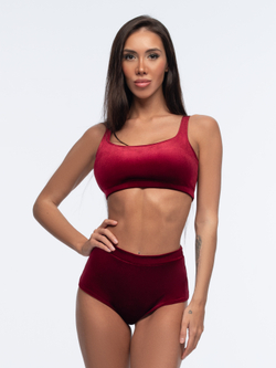 Bettie Page Shorts, Red Wine