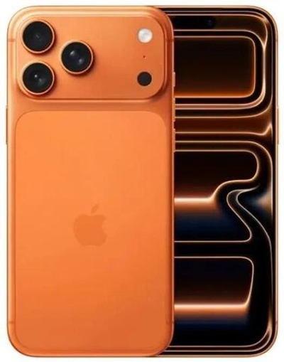 6.9" Смартфон Apple iPhone 17 Pro Max 512Gb,  A3525,  NFC,  OLED,  120Гц,  оранжевый