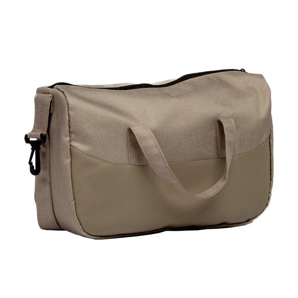 Детская коляска Indigo Impulse Eco 2 в 1 Ie05 т.бежевая кожа/т.бежевый