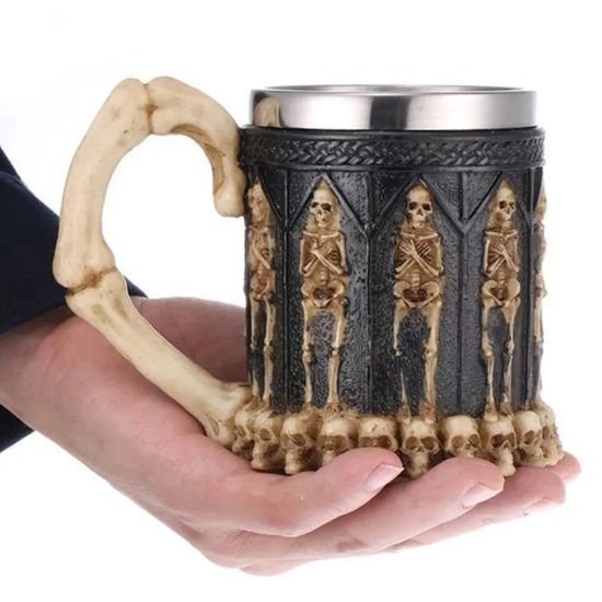 3D Кружка "Скелеты", 450 мл