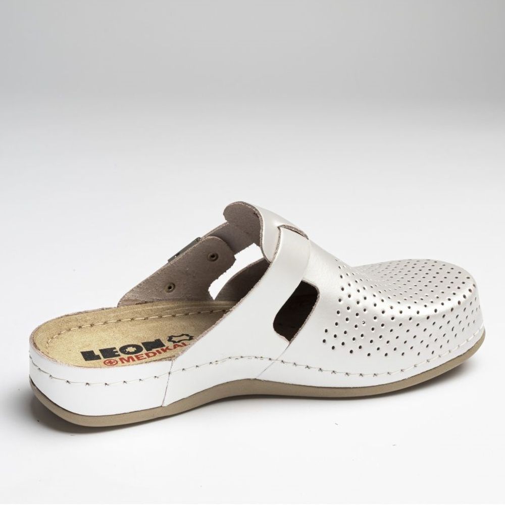 Сабо женские LEON medikal (перламутр) MED950P