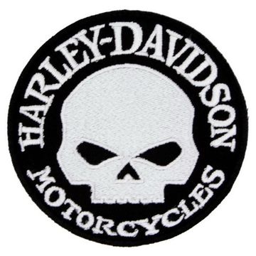 Нашивка Harley Davidson - Череп (444)