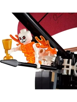 Конструктор Корабль Месть Королевы Анны 1207 деталей 6001