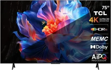 Телевизор 75" TCL 75P6K