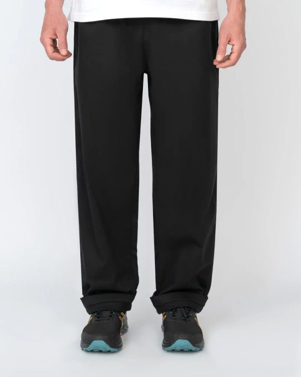 Брюки Lazy черные - фото 1